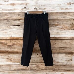 Vince Tie Front Black Zip
Ankle Pant Size 4